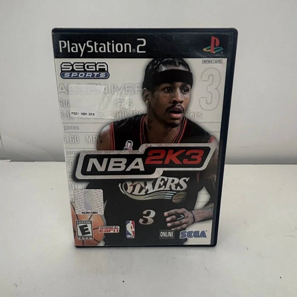 NBA 2K3 PS2 (Sony PlayStation 2, 2002, Sega Sports) Complete W/ Manual
